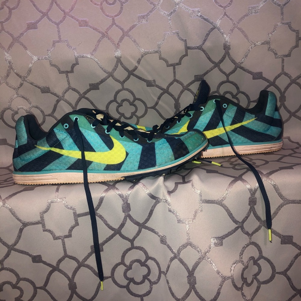 Men racing Nike Cleats Size 11
